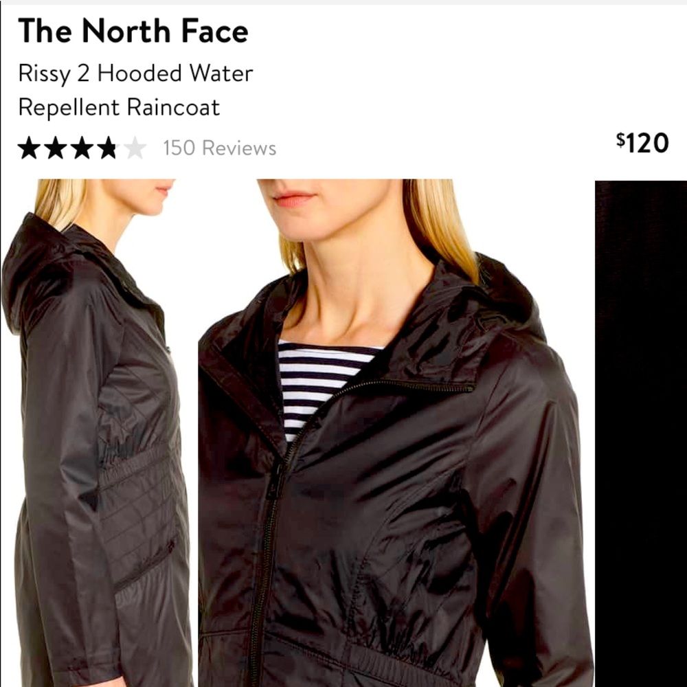 The North Face Rissy Water Repellent Raincoat